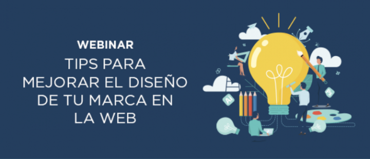 Tips para mejorar el diseño de tu marca en la web – Webinar con CACE